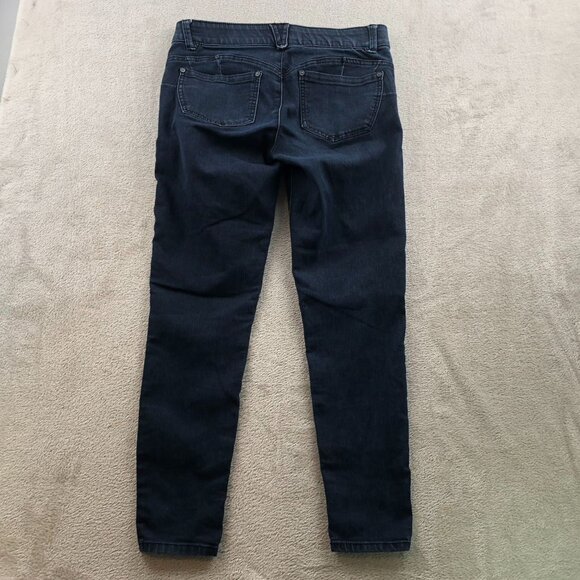 Democracy Womens Jeans Size 4 "Ab"solution Slimming Skinny Blue Denim Dark Wash - Picture 12 of 12